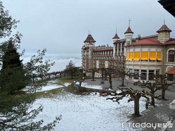 ▲凱薩里茲飯店管理大學（Cesar Ritz Colleges Switzerland）校舍以提供皇室度假的避暑勝地Caux Palace全新改裝而成。（圖／國際暨南國際大學提供）