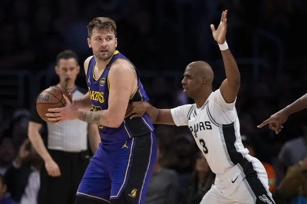 ▲▼湖人唐西奇、里夫斯；馬刺索漢、保羅。（圖／達志影像／美聯社）