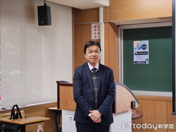 ▲▼陸委會副主委沈有忠在政大演講（2025.03.18）。（圖／記者陳冠宇攝）
