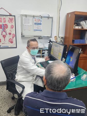 ▲花蓮醫院泌尿科陳鼎源主任表示，攝護腺健康指標（PHI）偵測攝護腺癌的臨床特異性增加三倍之多。（圖／記者王兆麟翻攝，下同）
