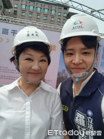 ▲▼   羅廷瑋與盧秀燕合照    。（圖／立委羅廷瑋提供）