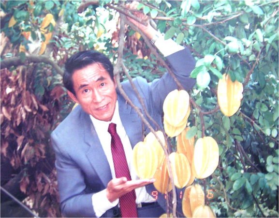 ▲前員林鎮長蔡教義。（圖／邱美都老師提供）翻攝自國民黨員林市黨部