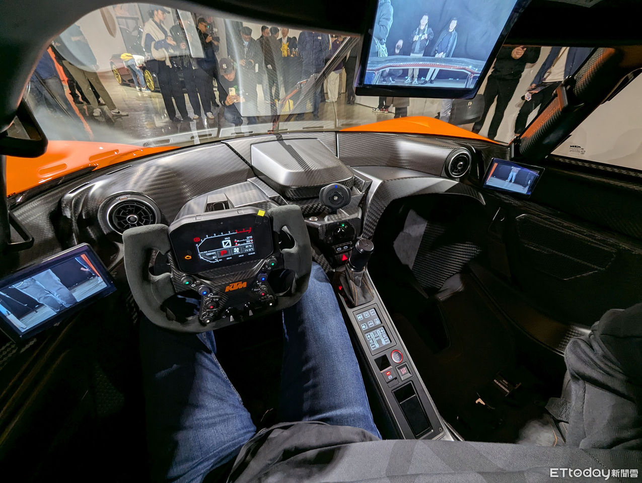 ▲2368萬起！KTM「可上路四輪賽車」台灣開賣　戰鬥機座艙蓋超吸睛。（圖／記者張慶輝攝）