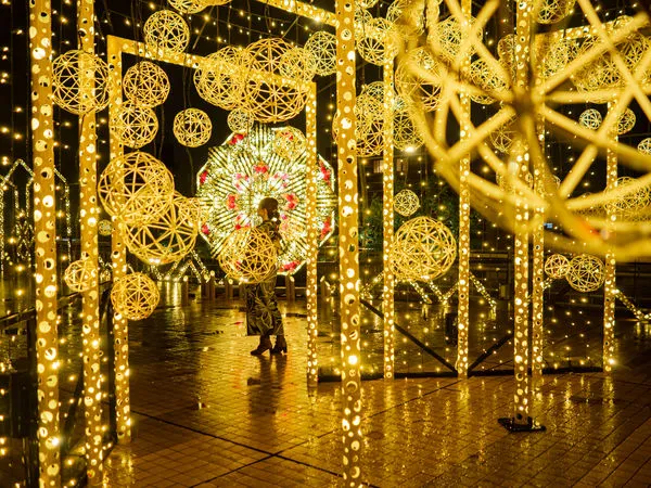 ▲▼淺草EKIMISE竹燈籠裝置藝術。（圖／東武集團提供）