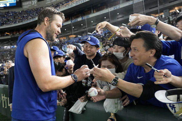 ▲道奇左投克蕭（Clayton Kershaw）。（圖／達志影像／美聯社）