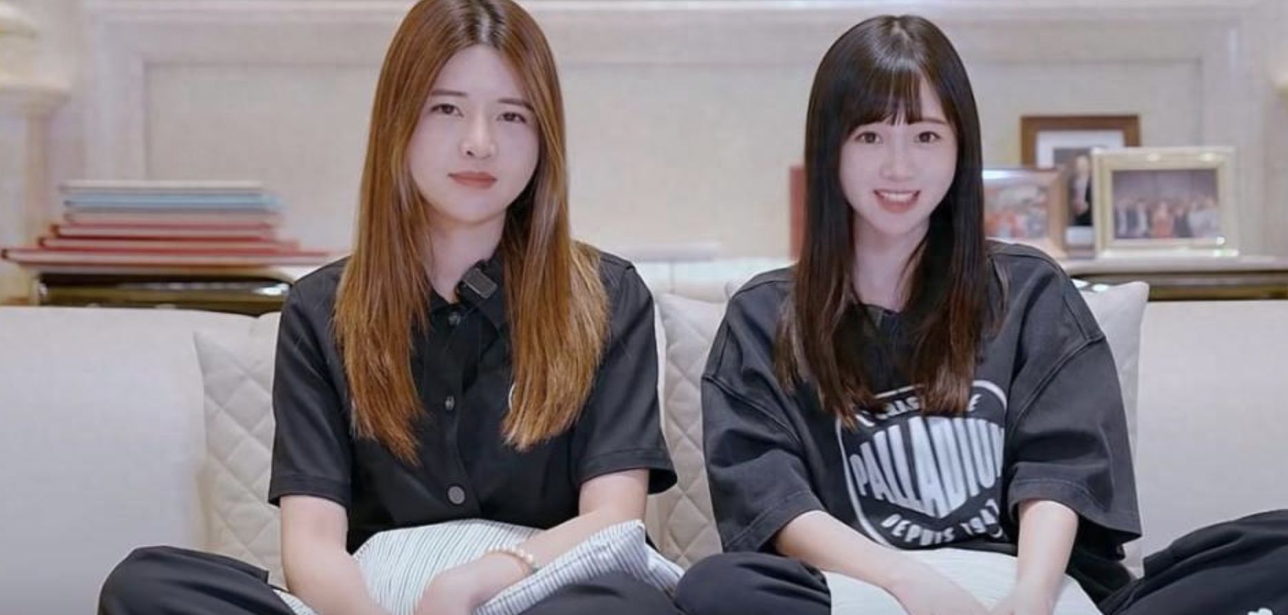 ▲特步長公主丁利智（圖左）與妹妹丁佳敏（圖右）。（圖／翻攝每日經濟新聞）
