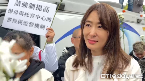 ▲▼賈永婕到場聲援             。（圖／攝影中心攝）