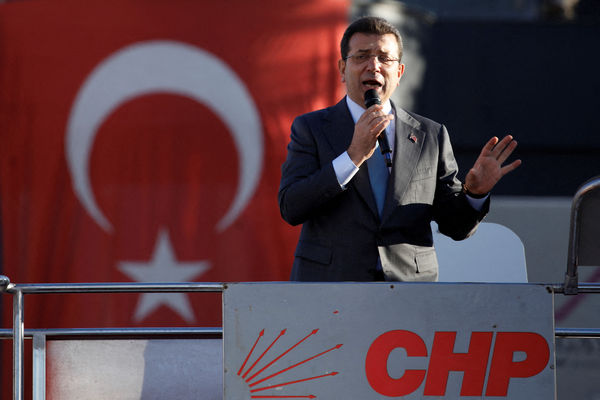 ▲▼ 土耳其伊斯坦堡市長伊瑪莫魯（Ekrem Imamoglu） 。（圖／路透）