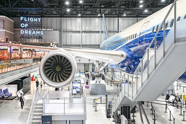 ▲▼【FLIGHT OF DREAMS】名古屋機場波音博物館！波音787飛機主題公園免門票免費參觀。（圖／部落客周花花授權提供）