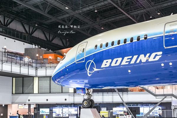 ▲▼【FLIGHT OF DREAMS】名古屋機場波音博物館！波音787飛機主題公園免門票免費參觀。（圖／部落客周花花授權提供）