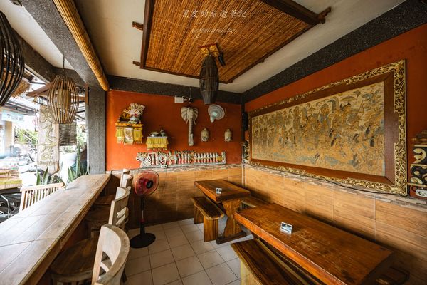 ▲▼Warung Krisna -峇里島烏布美食｜隱匿巷弄裡的茅草屋傳統美食。（圖／部落客黑皮的旅遊筆記授權提供）