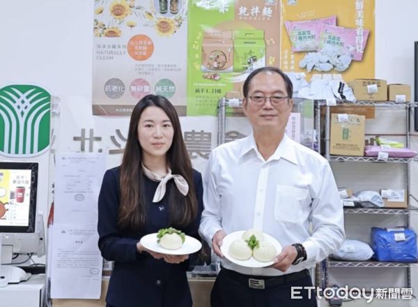 ▲北斗鎮農會透過新品發表及產品創新，舉辦「香菜豬肉包行銷記者會」致力於提升香菜產業的韌性與競爭力，協助農民渡過價格波動帶來的挑戰。（圖／記者游瓊華翻攝）