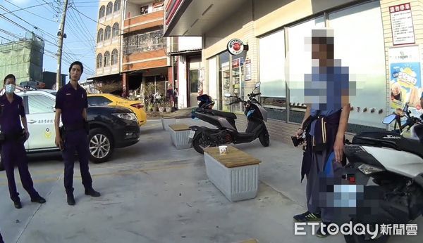 ▲▼阿蓮區日前發生一起機車竊盜案，民眾因停車後未拔取鑰匙導致機車遭竊。警方獲報後，只花了一天的時間，就在岡山區一處超商前逮捕蕭姓嫌犯。（圖／記者吳世龍翻攝）