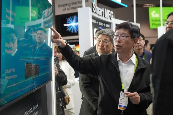 ▲▼鴻海董事長劉揚偉出席GTC活動。（圖／鴻海提供）