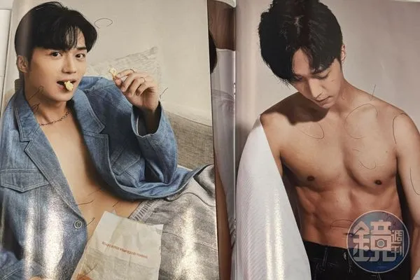 石承泫拍攝寫真集，修圖要求龜毛到惹毛攝影師。（讀者提供）