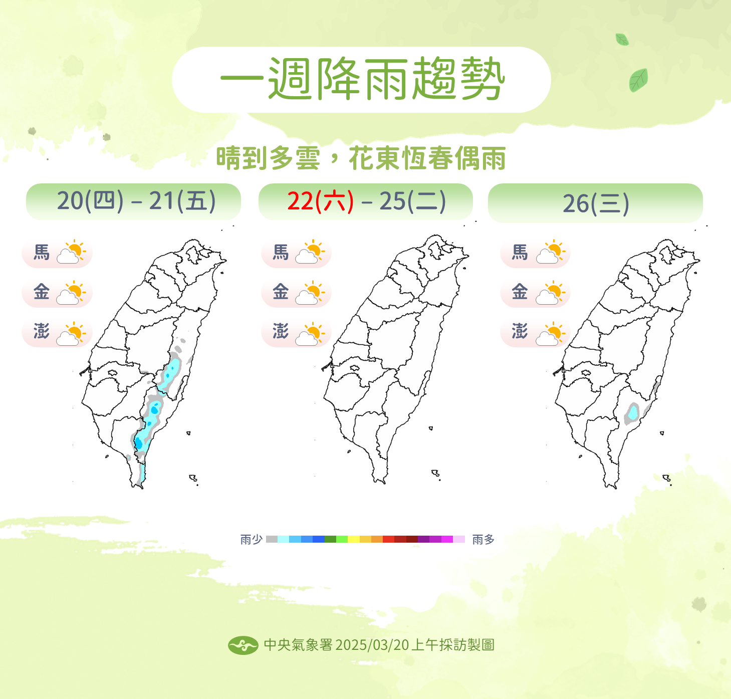 ▲▼天氣趨勢。（圖／氣象署提供）