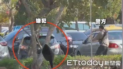 金門市區驚傳槍響！毒販拒檢駕車衝撞　警連開7槍制伏