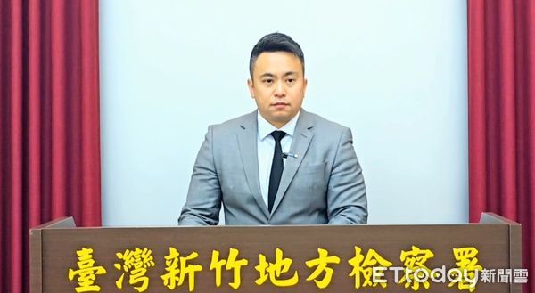 ▲新竹地檢署發言人黃振倫。（圖／記者楊永盛翻攝）