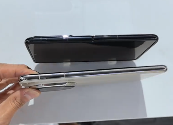 ▲▼華為新手機Pura X 闊折疊。（圖／翻攝自微博）