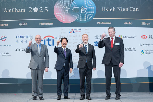 ▲▼總統賴清德出席「台灣美國商會2025年謝年飯」。（圖／總統府提供）