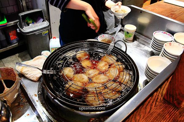 ▲▼傳承四代炸肉圓！低溫油炸配上獨門醬汁　台中第二市場排隊美食。（圖／upssmile向上的微笑萍子授權提供）