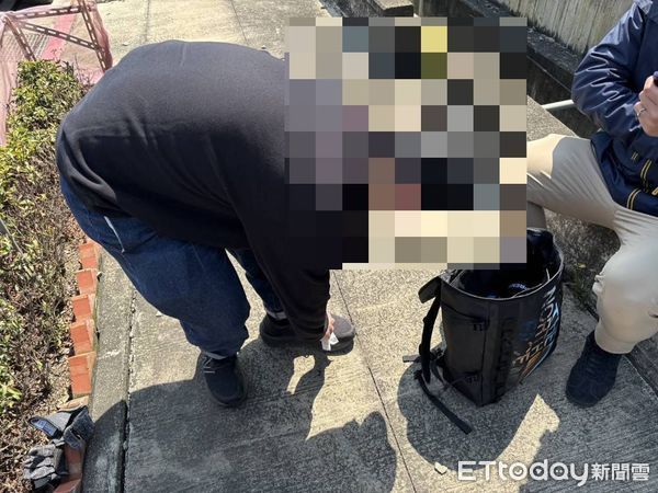 ▲彰化鹿港警分局抓到一名港籍男子假冒幣商當車手             。（圖／記者唐詠絮翻攝）