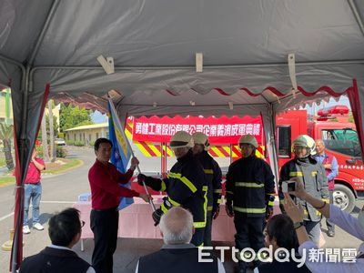 自己財產自己護　鹽水勇健公司企業義消正式成軍