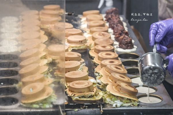 ▲▼荳荳紅豆餅 在地開業20年超人氣下午茶！皮薄餡爆多排隊必吃銅板點心。（圖／部落客周花花授權提供）