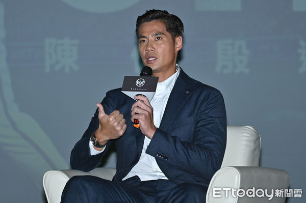 ▲▼陳偉殷引退記者會。（圖／記者李毓康攝）