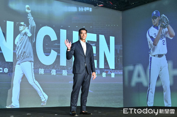 ▲▼陳偉殷引退記者會。（圖／記者李毓康攝）