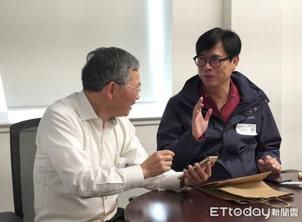 ▲▼陳其邁主動出擊！赴美親訪3家科技大廠　爭取高科技產業投資高雄。（圖／記者賴文萱翻攝）