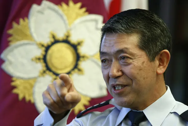 ▲▼日本自衛隊前統合幕僚長（相當於前參謀總長）岩崎茂獲行政院聘為政務顧問。（圖／路透）