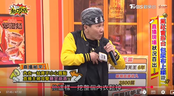 ▲▼王雷。（圖／翻攝自YouTube／11點熱吵店）