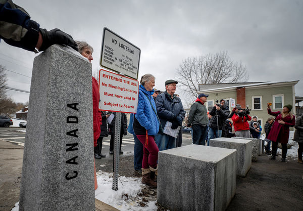 ▲▼美國提出限制，加大加拿大人訪問哈斯克爾圖書館的難度。（圖／路透）
