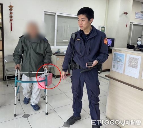 ▲小港分局長親自帶隊尋獲失蹤長者             。（圖／小港分局提供）