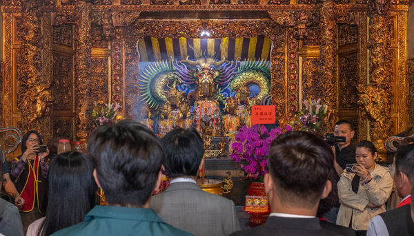 ▲▼賴清德到台東天后宮及鹿野聖安宮參香祈福。聖安宮。（圖／總統府提供）