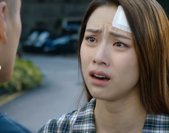 ▲劉穎璇痛哭「嘴巴一打開」觀眾出戲了　張振朗護花：很香和清新。（圖／翻攝自張振朗IG）