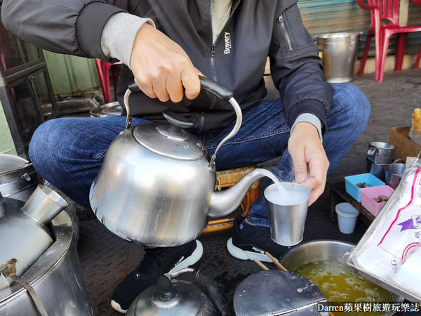▲▼嘉義南門包氏炭燒杏仁茶》嘉義早餐嘉義南門圓環杏仁茶推薦嘉義阿伯杏仁茶老店。（圖／部落客Darren授權提供）