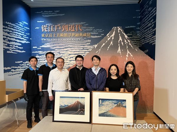 ▲▼東京富士美術館典藏展品「浮世繪」來台開展。（圖／記者許宥孺翻攝）