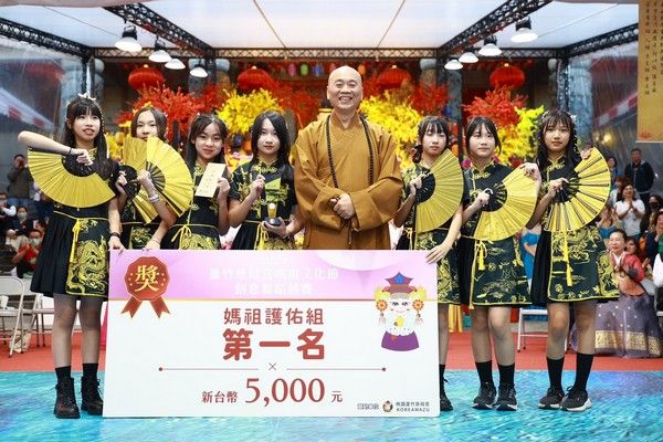 ▲蘆竹慈母宮「媽祖文化節創意舞蹈競賽」登場