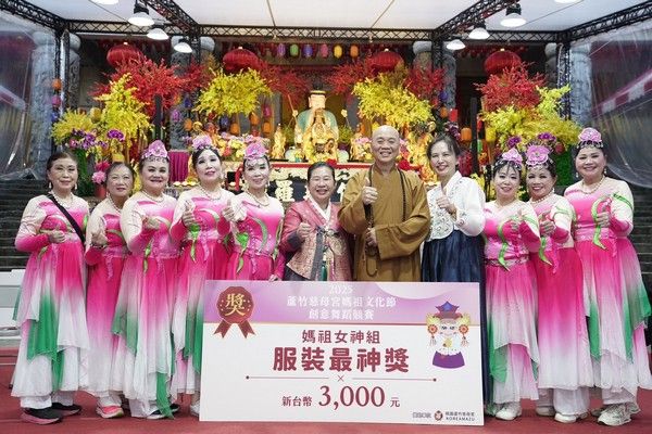 ▲蘆竹慈母宮「媽祖文化節創意舞蹈競賽」登場
