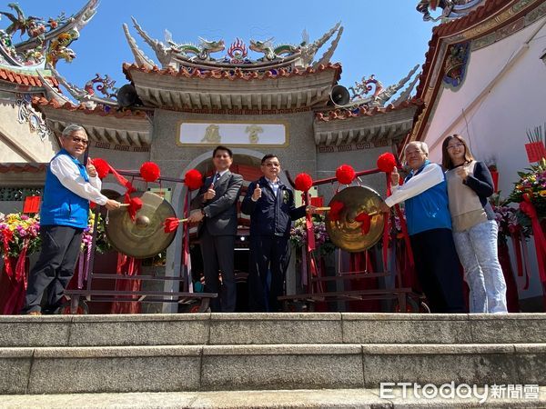 ▲祀典興濟宮於23日上午10時，舉行「春祭祝聖大典」，慶祝保生大帝聖誕，特別邀請到人間國寶陳啓村老師擔任終獻正獻官。（圖／記者林東良翻攝，下同）