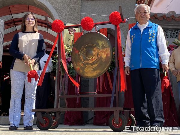 ▲祀典興濟宮於23日上午10時，舉行「春祭祝聖大典」，慶祝保生大帝聖誕，特別邀請到人間國寶陳啓村老師擔任終獻正獻官。（圖／記者林東良翻攝，下同）