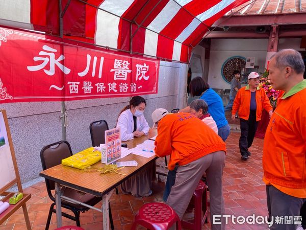 ▲祀典興濟宮於23日上午10時，舉行「春祭祝聖大典」，慶祝保生大帝聖誕，特別邀請到人間國寶陳啓村老師擔任終獻正獻官。（圖／記者林東良翻攝，下同）