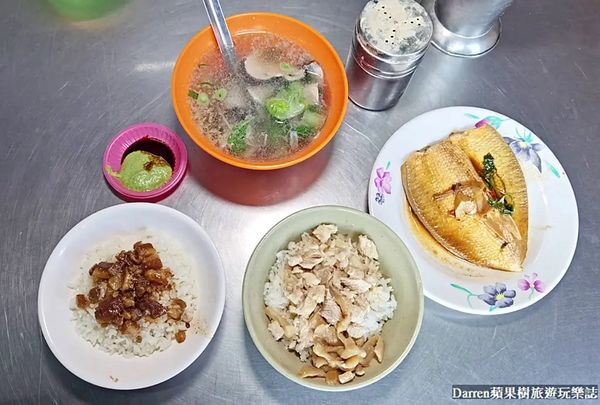 ▲▼岡山滷肉飯》南機場美食老司機私藏口袋美食南機場夜市旁鐵皮屋小吃攤推薦。（圖／部落客Darren授權提供）
