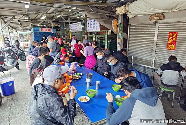 ▲▼岡山滷肉飯》南機場美食老司機私藏口袋美食南機場夜市旁鐵皮屋小吃攤推薦。（圖／部落客Darren授權提供）
