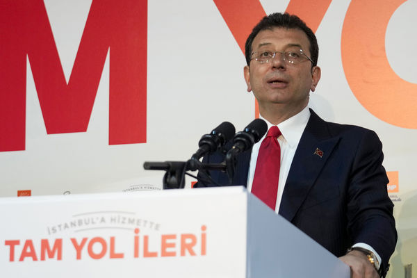 ▲▼　土耳其伊斯坦堡市長伊瑪莫魯（Ekrem Imamoglu）。（圖／達志影像／美聯社）