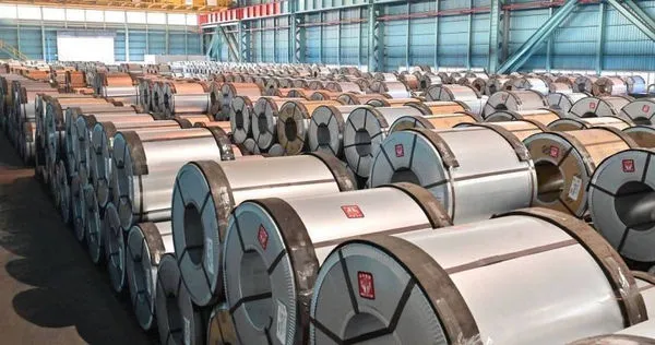 台灣上下游鋼廠看好鋼市發展，對近期接單展望樂觀。（圖／摘自中鋼官網）