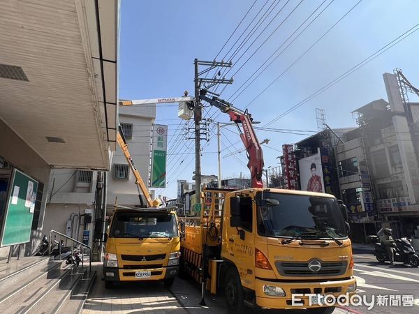 ▲▼高雄獼猴來亂！「誤觸路燈變壓器」遭電死　左營402戶停電。（圖／記者賴文萱翻攝）