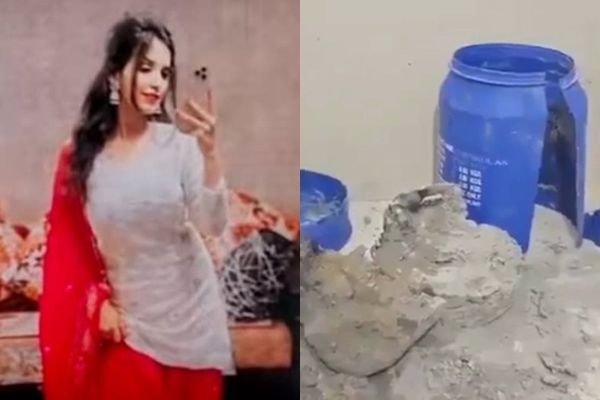 ▲▼印度女子拉斯托吉（Muskaan Rastogi）夥同小王殺害丈夫。（圖／翻攝自X）